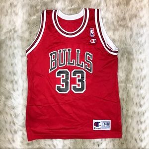 Vintage 90s Champion Chicago Bulls Pippen Jersey
